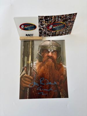 Lord of the Rings - Signed by John Rhys Davies | Catawiki