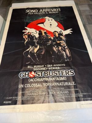 Anonymous - Rotolitoservice - Ghostbusters “Acchiappafantasmi“ (1984) – Prima Edizione Italiana - Manifesto cinematografico - 1980s | Catawiki