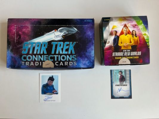 Complete Star Trek Connections and Star Trek Strange New Worlds (season 2) boxes, including rare | Catawiki