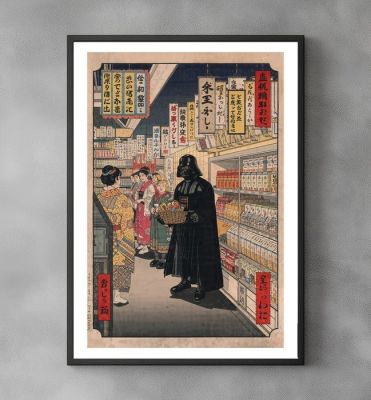 Star Wars - The Shadow Shopper - Darth Vader Star Wars - Signed and Numeroted 4/10 - Sato Hageshi | Catawiki