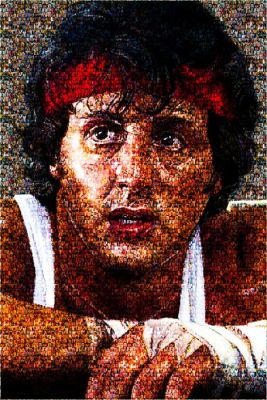 ROCKY (1976) - CRYPTO ART - Sylvester Stallone as "Rocky Balboa" | Catawiki