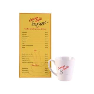 The Young And the Restless | Sharon Case-Signed Crimson Lights Menu and Mug | Propstore