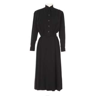 Lot 258 - Maureen O’Hara “Mary O’Donnell” black dress designed by Jean Louis from The Long Gray Line