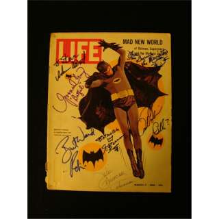 Lot 755 - Batman Signed Life Magazine