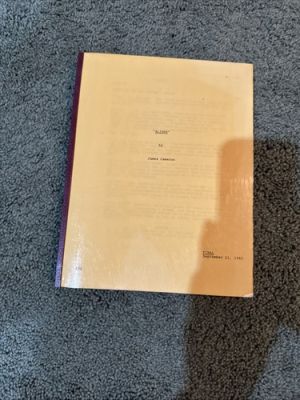 James Cameron ALIENS Original screenplay for the 1986 film 1985 #160121 | eBay US