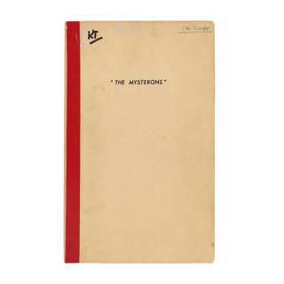 CAPTAIN SCARLET AND THE MYSTERONS (TV SERIES, 1967-1968) - Lot 98 - Ken Turner‘s Personal Annotated Pilot Episode Shooting Script