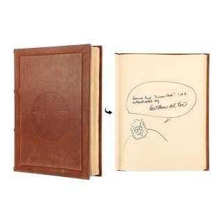 PAN‘S LABYRINTH (2006) - Lot 285 - Screen-matched Book of Crossroads Autographed by Guillermo del Toro