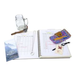 The Midnight Club - Lot 146 - Ilonka‘s Club Mug with Sketchbook Accessories and Tim‘s Watch and Ring Necklace