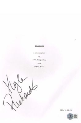 Kyle Richards as Lindsey Wallace in John Carpenter’s Halloween (Beckett) Signed Script Cover Facsimile | SWAU