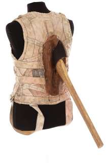 Lot 862 - Derek Mears "Jason" FX axe and rig used in the Arlen Escarpeta "Lawrence" kill in Friday the 13th.