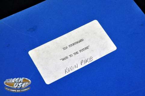 Original complete set of 28 ILM production storyboards from Back to the Future | ScreenUsed