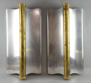 The Golden Compass - Ten metal wall light fittings from the research facility corridor at… | Ewbank’s