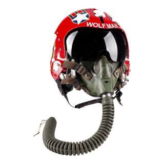 Top Gun (1986) | Leonard "Wolfman" Wolfe’s (Barry Tubb) Screen-Matched Fighter Pilot Helmet with Replica Visor Cover | Propstore