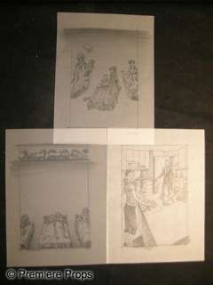 Lot 392 - Big Love Poster Art Sketches