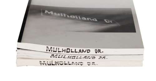 David Lynch | "Mulholland Drive" Scripts | Julien’s
