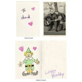 ELF (2003) - Lot #102 : Walter Hobbs‘ (James Caan) Screen-Matched "To Dad, Love Buddy" Card with Photo