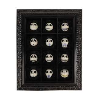 THE NIGHTMARE BEFORE CHRISTMAS (1993) - Lot #139 : Limited Edition "The Twelve Faces of Jack" Set Autographed by Tim Burton