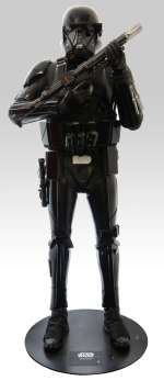 Star Wars Rogue One (2016) Life size Death Trooper statue made by Anovos to promote the release of… | Ewbank’s
