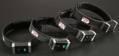 Freaks of Nature | Four Light-Up Zombie Shock Collars | Propstore