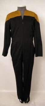Brent Spiner "Data" (attributed) Jumpsuit 2-piece uniform from the feature film "Star Trek: Generati | Premiere Props