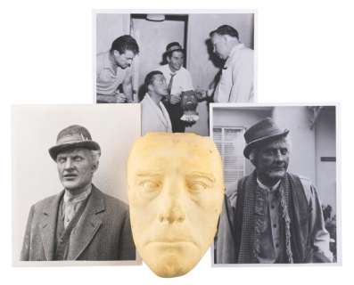 Lot 1 - A "List of Adrian Messenger" Kirk Douglas Life Mask.