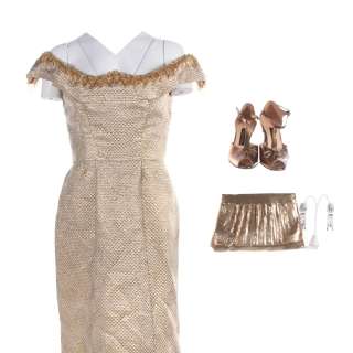 Respect Dinah Washington Mary J Blige Screen Worn Dress Earrings Purse & Shoes Ch 2 Sc 51-52 | VIP Fan Auctions