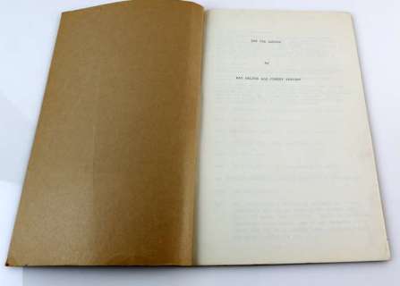 The Tea Ladies (1979) Original 22 page script by Ray Galton & Johnny Speight for the BBC Comedy. | Ewbank’s