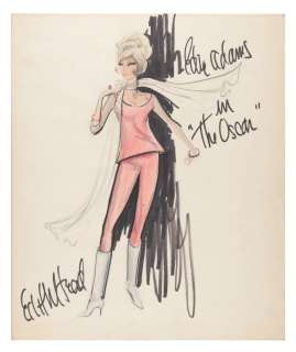 An Edith Head "The Oscar" Edie Adams Costume Design. | Van Eaton Galleries