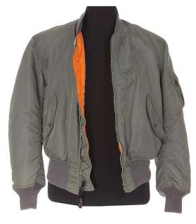 Steve McQueen "Papa Thorson" signature type MA-1 flight jacket from The Hunter. | Profiles in History