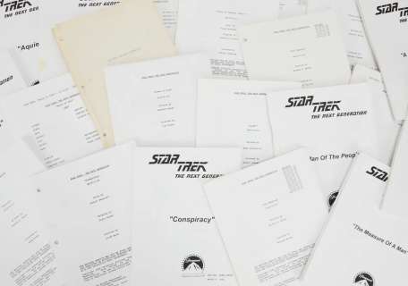 Star Trek: the Next Generation | Various Production Scripts | Julien’s