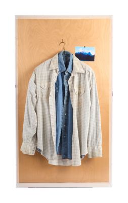 Brokeback Mountain | Lot #311 - Entwined Shirts of Ennis Del Mar and Jack Twist (Heath Ledger and Jake Gyllenhaal) - Final Scene Display | Julien’s