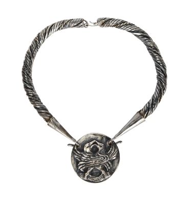 Xena: Warrior Princess - Lot ##385 - Xena (Lucy Lawless) "The Rheingold" Valkyrie Necklace Prop