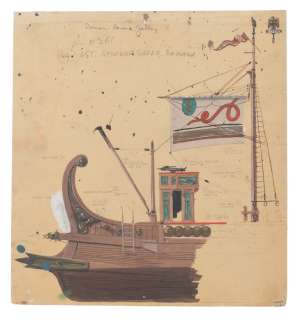 A "Ben-Hur" Original Production Design Painting. | Van Eaton Galleries