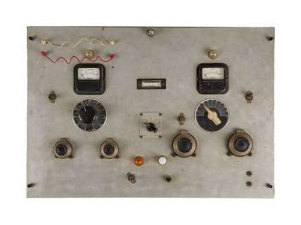 Lot 72 - The Outer Limits | Metal Control Panel Prop