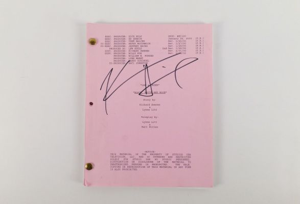 Law and Order Script - "Black, White and Blue" | Bodnars Auction