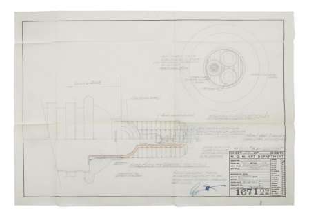 Lot 41 - Forbidden Planet | "Robby the Robot" Technical Drawing (C)