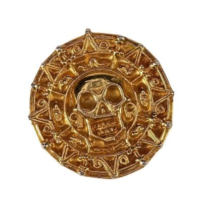 PIRATES OF THE CARIBBEAN: THE CURSE OF THE BLACK PEARL (2003) - Lot #904 : Cursed Aztec Coin
