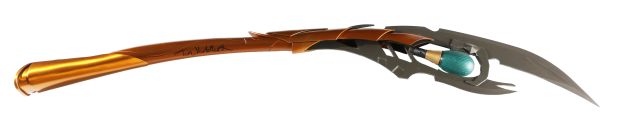 Tom Hiddleston as Loki in The Avengers (JSA Witnessed) Signed Prop Replica Sceptor | SWAU