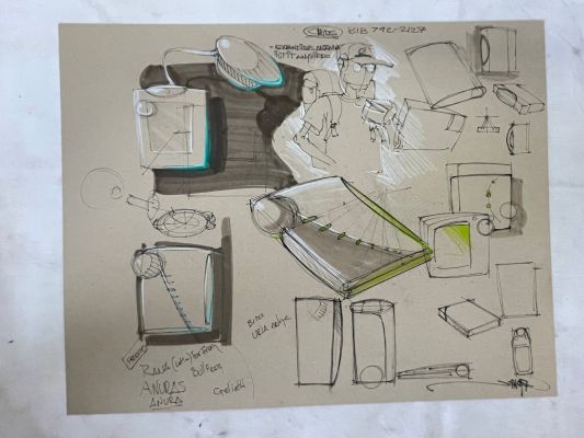 Minority Report Tom Cruise Original Concept Art Signed by Jeff Julian | Los Angeles Estate Auction