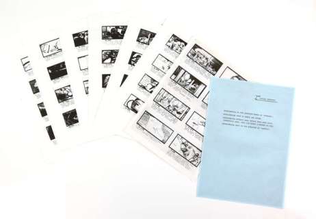 James Bond For Your Eyes Only (1981) Original photocopied reduction storyboards from the production… | Ewbank’s