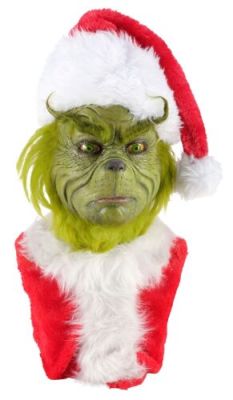 How the Grinch Stole Christmas (2000) | Lot 809 : The Grinch (Jim Carrey) Bust | Propstore