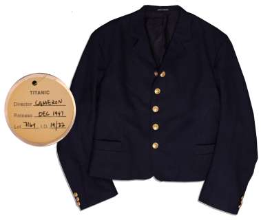 ’’Titanic’’ Screen-Worn First Class Steward’s Jacket -- With a COA From 20th Century Fox | Nate Sanders