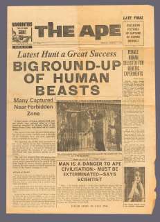 A scarce copy of ’The Ape’ newspaper, 1968 | Bonhams