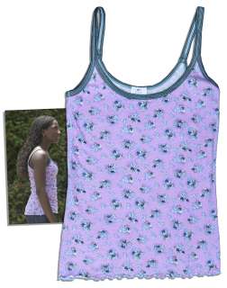 Rutina Wesley ‘‘True Blood‘‘ Wardrobe -- Pink Floral Lettuce Edge Top by Free People