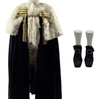 The Great Peter the Great’s Jason Isaacs Cape, Shirt, Patterned Breeches, Stock, Stockings & Shoes | VIP Fan Auctions