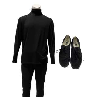 Self Reliance Production Assistant Eduardo Franco Screen Worn Shirt, Joggers & Sneakers Ch 1 Sc 52-A90 | VIP Fan Auctions