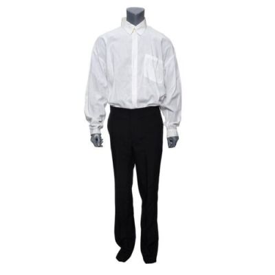 RESERVOIR DOGS (1992) - Lot #298 : Mr. Blonde‘s (Michael Madsen) Warehouse Shirt and Pants