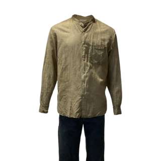 Beau is Afraid Beau Wassermann Joaquin Phoenix Screen Worn Button-Up Shirt & Jeans Ch 8 Sc 89 Stg Stage 4 | VIP Fan Auctions