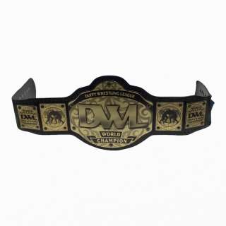 Heels DWL Production Used DWL World Championship Belt | VIP Fan Auctions