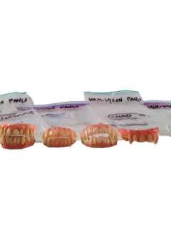 Underworld: Awakening Lot of Human-Lycan Fangs Movie Props | Premiere Props